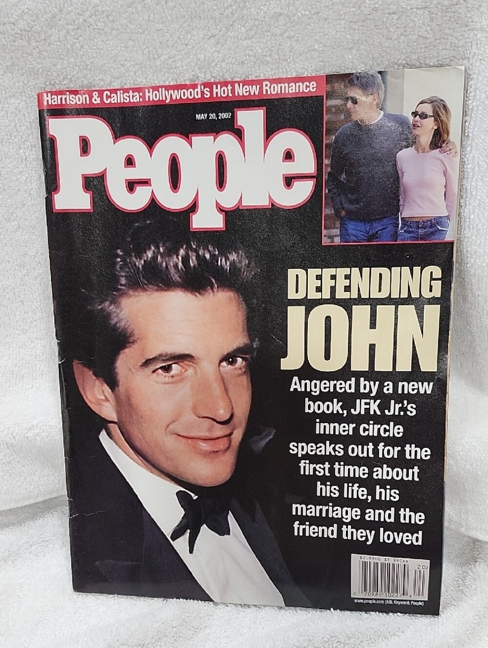 2002 PEOPLE WEEKLY MAGAZINE WITH JOHN F. KENNEDY JR. ON THE COVER